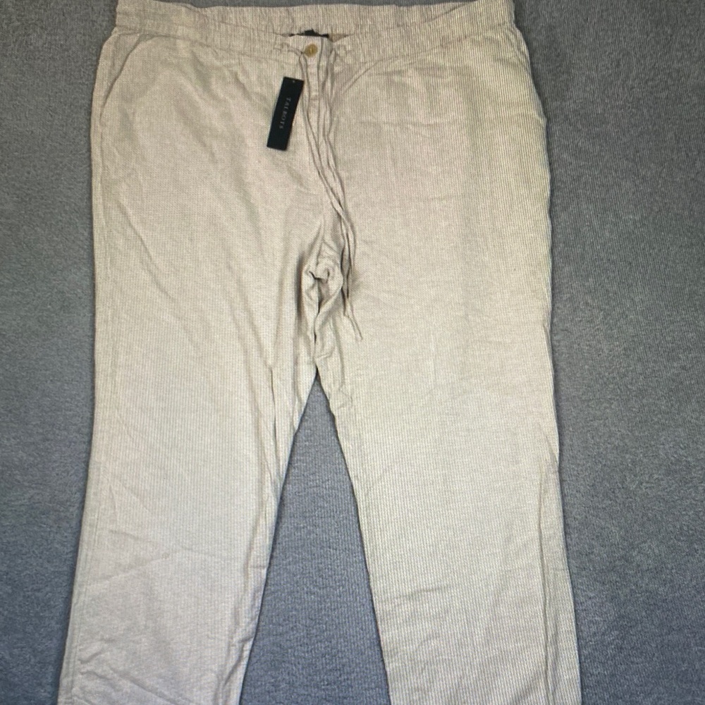 Talbots Women's Straight Leg Knit Pants - Light Beige